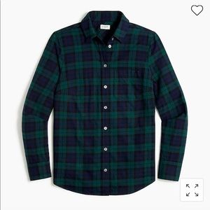JCrew Flannel Shirt in Boy Fit Small